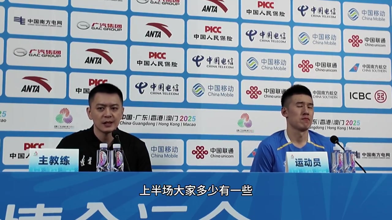 杨鸣：希望更多的球员像原帅和付豪一样稳定 让整体实力更强大