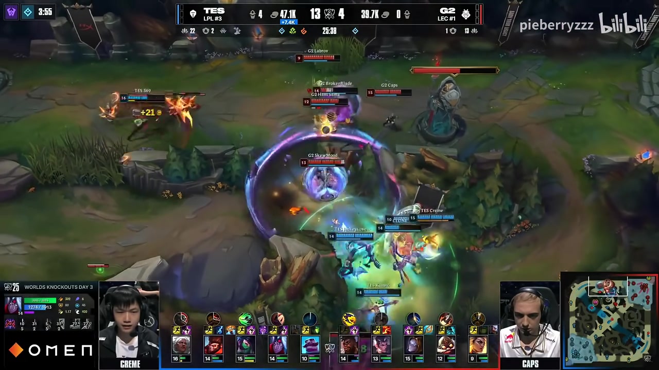 英文流导播也干了！直播G2vsTES时切错屏了，疑似有KT夺冠剧本！