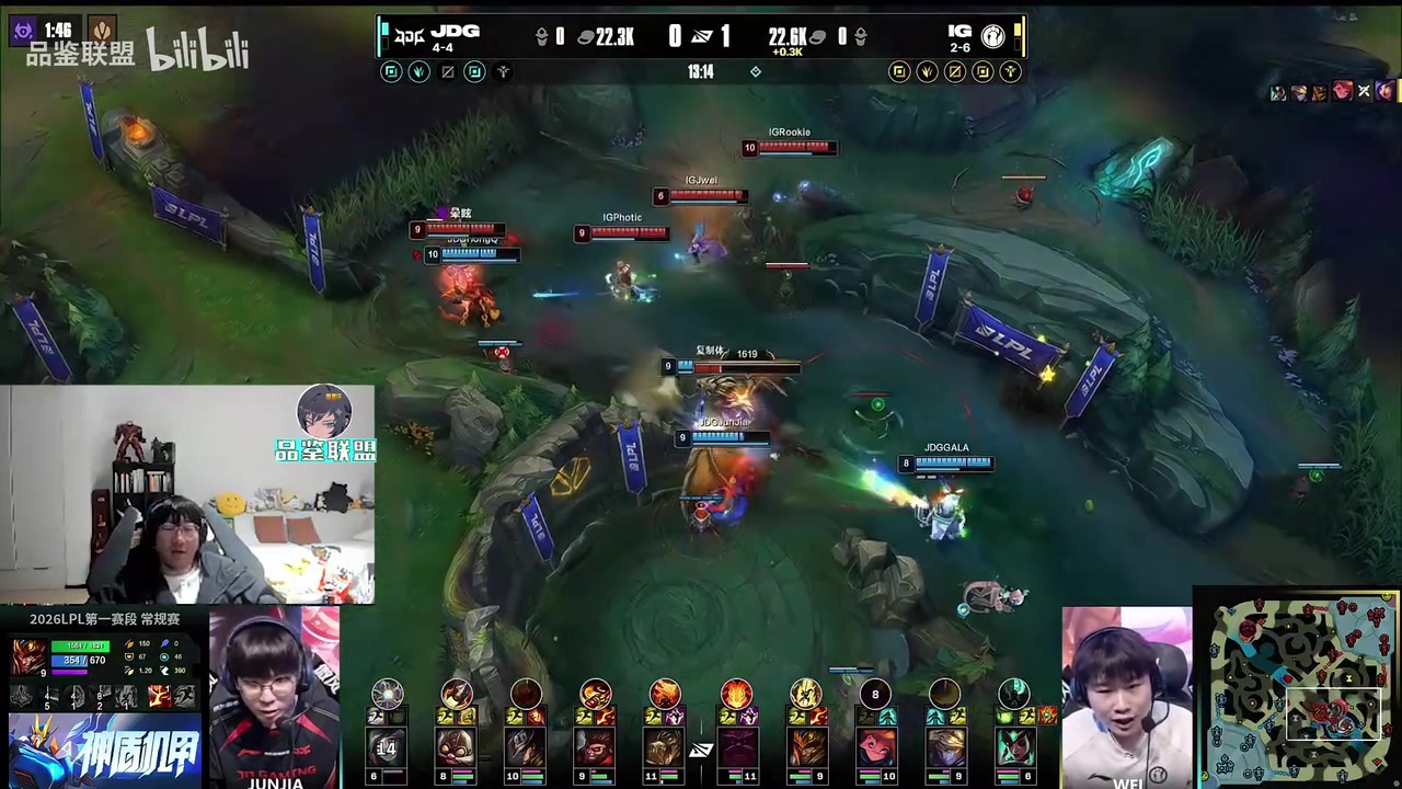 Ning王看JDG 2-1 IG：这把就是上路差距，这Xiaoxu太猛了【球盟会】