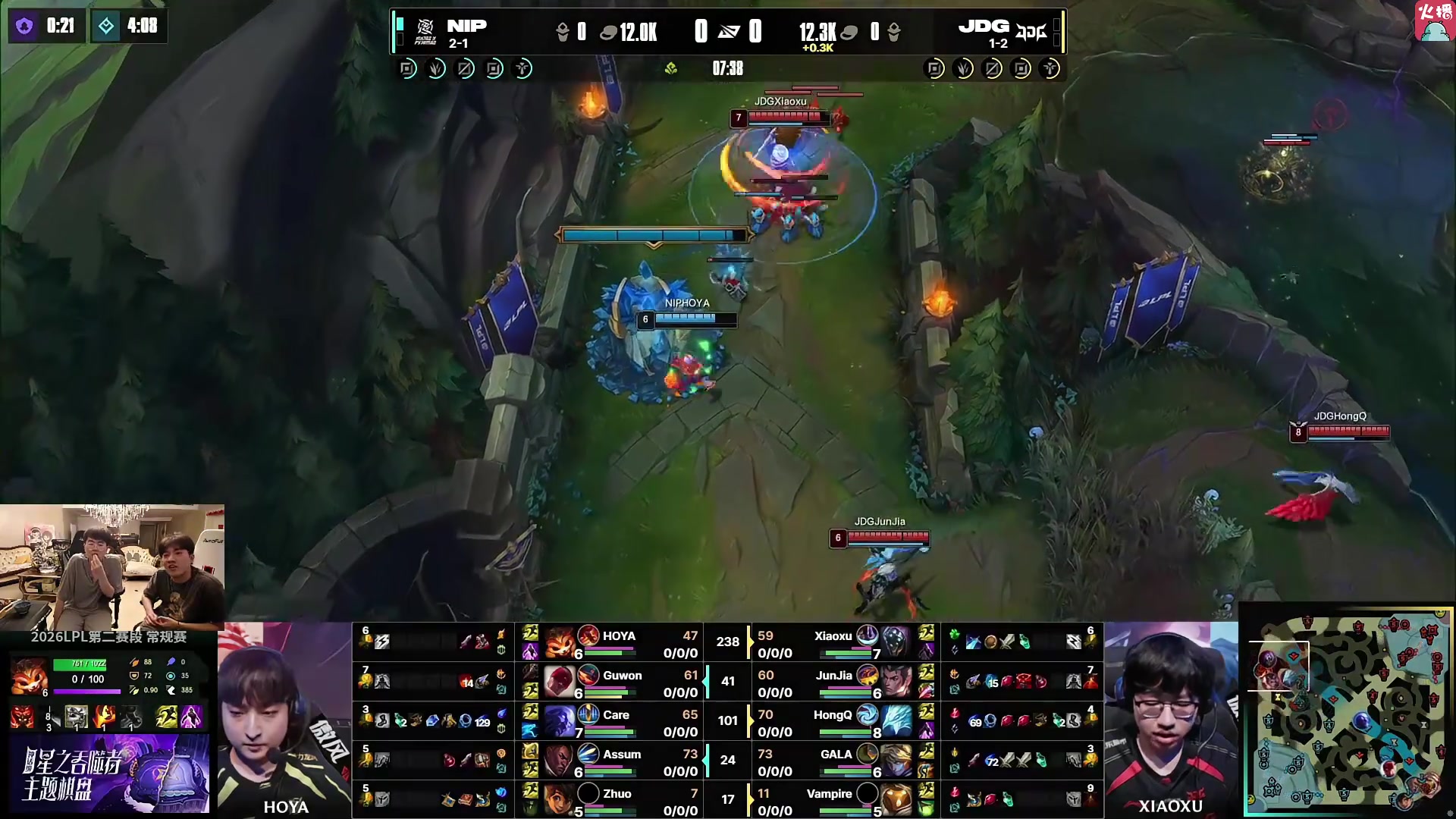 姿态看NIP爆冷2-0零封JDG：Assum对位Gala领先6K NIP在统治游戏！【球盟会】