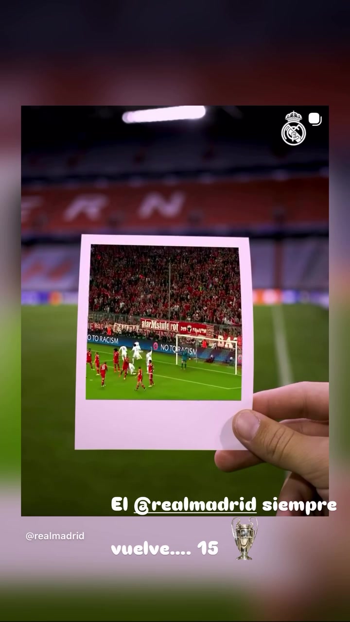 [欧冠]拉莫斯社媒回顾对阵拜仁破门：皇马永远会强势归来(图2)