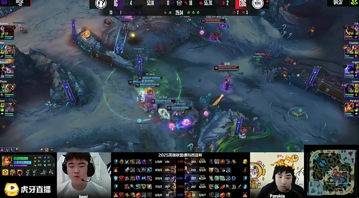 涅槃！Wei奇亚娜致命失误反向大招，EDG团战轻松取胜【球盟会】
