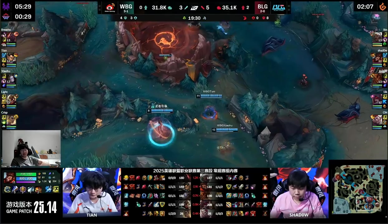 Ning：昨天本来有可能发生大事故的，但是发生了台风，把BLG救了