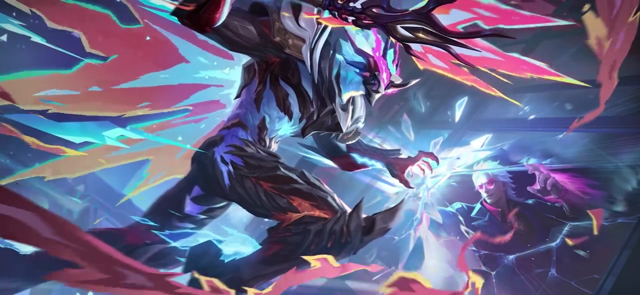 王者荣耀发布吕布千魇归渊皮肤预览：吕布静立于昏昧中，蓄势待发